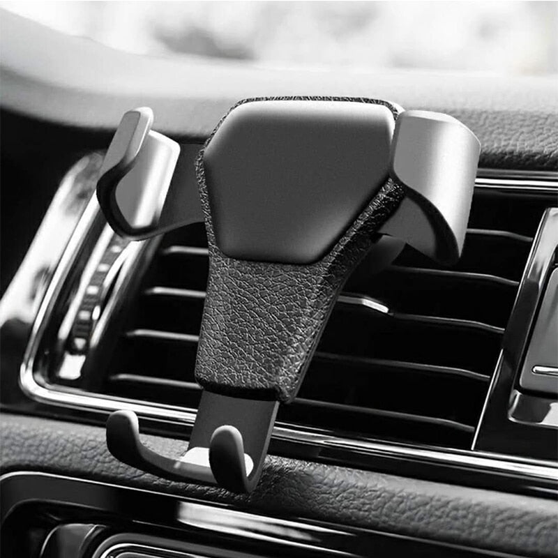 Universal Gravity Auto Phone Holder Car Air Vent Clip Mount Mobile Phone Holder CellPhone Stand Support For iPhone For Samsung